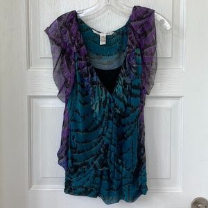 Diane von Furstenberg DVF Silk Blouse 4